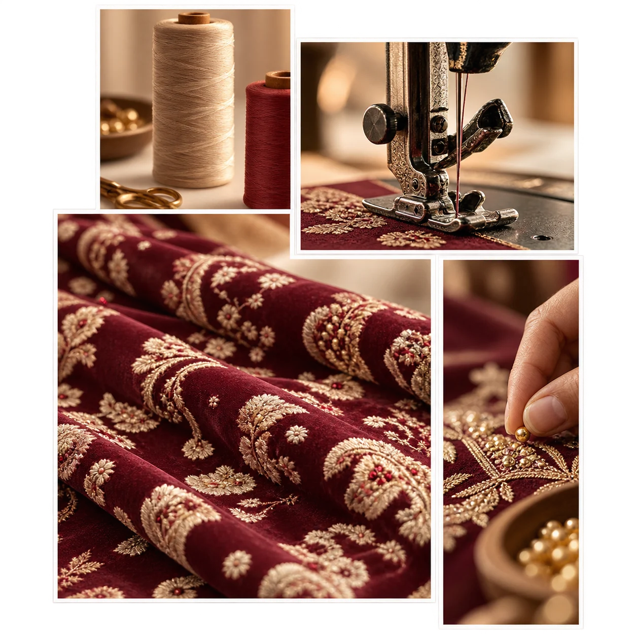 Textile and thread details