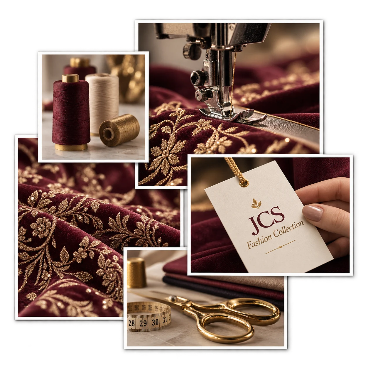 Garment sewing process